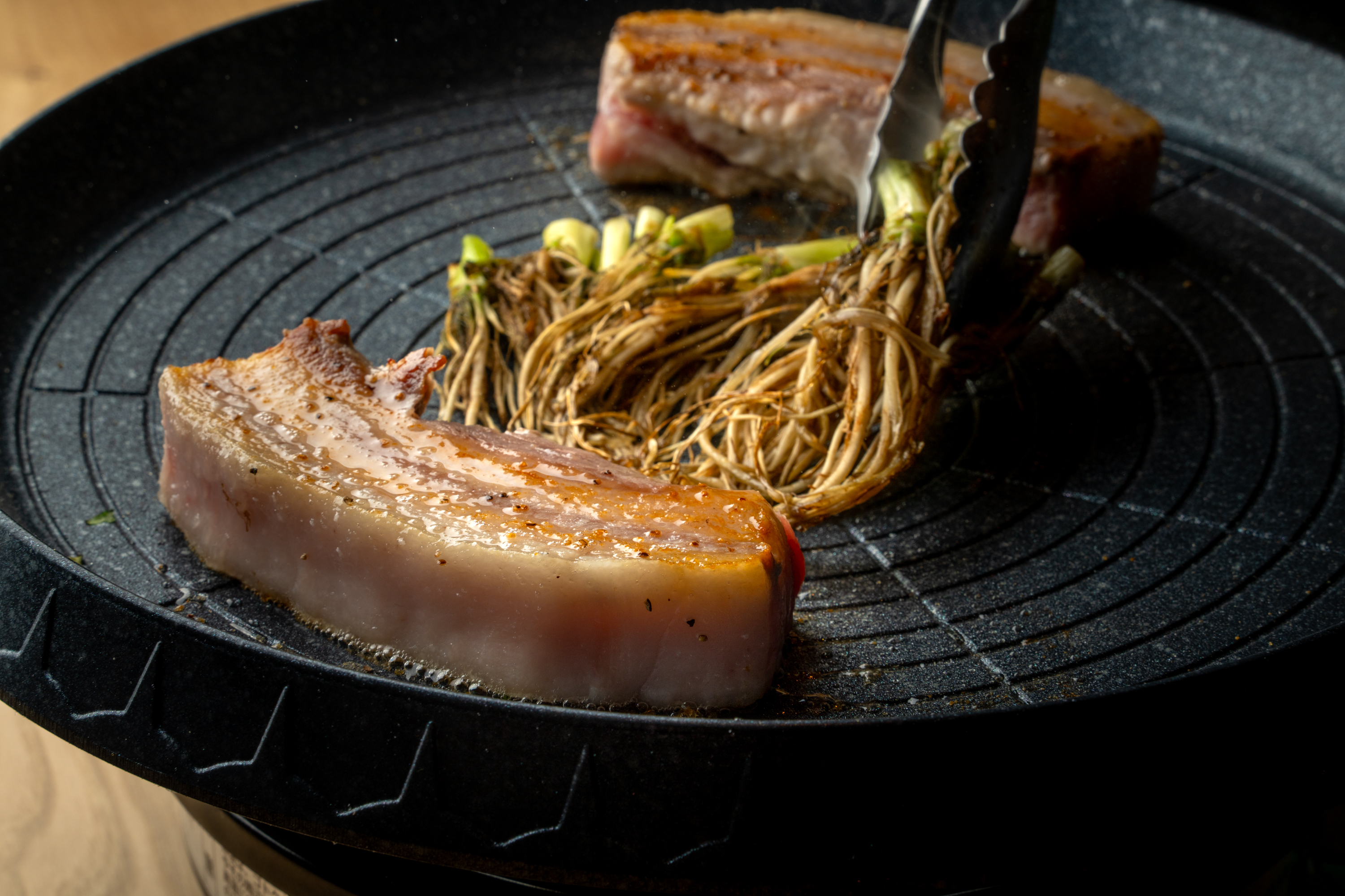 シズル感ある焼き